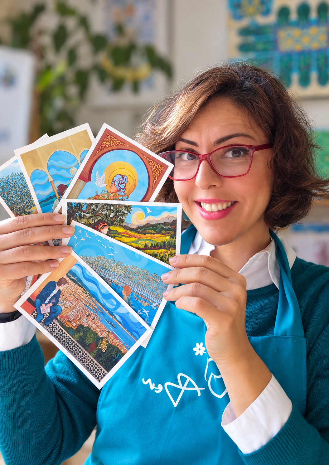 MejdaBen carte postale Algérie couleurs et patrimoine