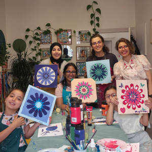 Atelier de géométrie créative collective à Orléans